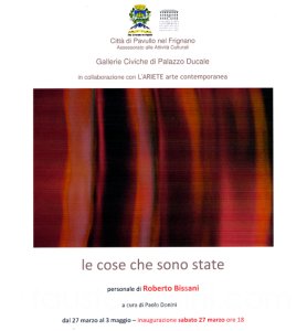 26-03-2010 - le cose che sono state